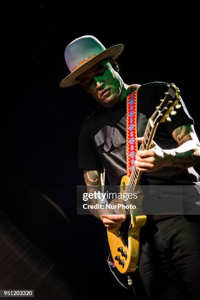 Ben Harper performing live at Fabrique in Milan, Italy, on April 24 2018.