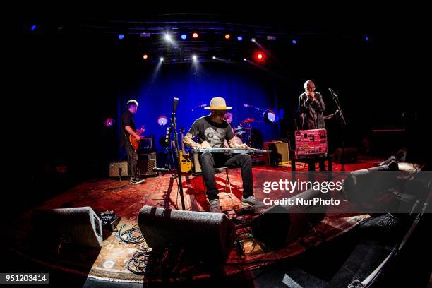 Ben Harper and Charlie Musselwhite performing live at Fabrique in Milan, Italy, on April 24 2018.