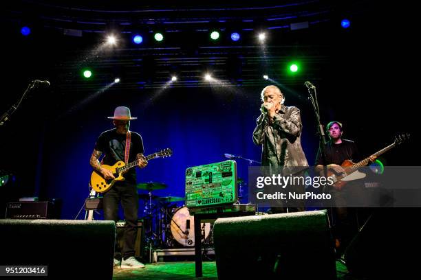 Ben Harper and Charlie Musselwhite performing live at Fabrique in Milan, Italy, on April 24 2018.