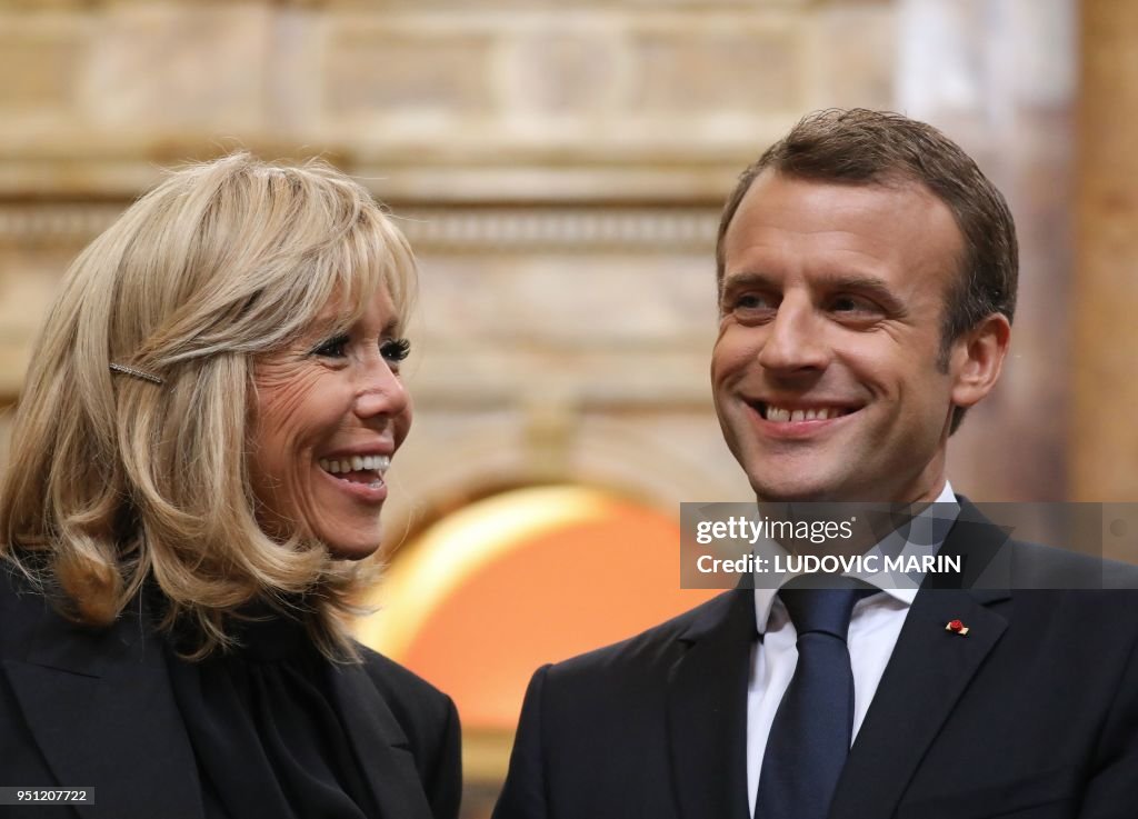 US-FRANCE-DIPLOMACY-MACRON-LIBRARY OF CONGRESS