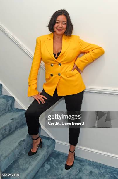Naomi Shimada attends the House Of Osman launch party supported by Peroni Ambra on April 25, 2018 in London, England.