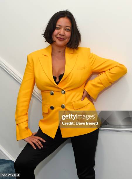 Naomi Shimada attends the House Of Osman launch party supported by Peroni Ambra on April 25, 2018 in London, England.