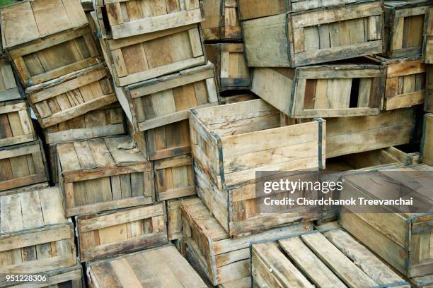 wooden box folder, wooden package - shipping crate wood stock pictures, royalty-free photos & images