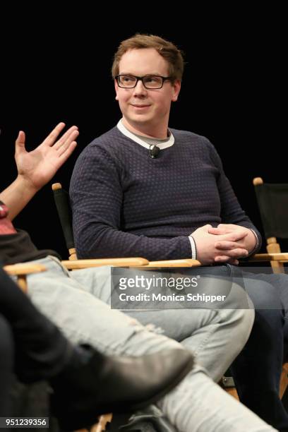 Joshua Carr attends the "Future of Film" during the 2018 Tribeca Film Festival at Spring Studios on April 25, 2018 in New York City.