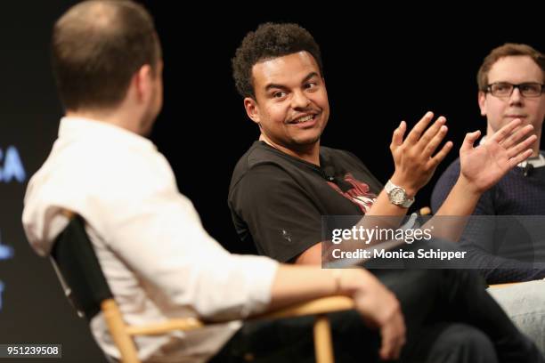 Music producer Alex da Kid attends the "Future of Film" during the 2018 Tribeca Film Festival at Spring Studios on April 25, 2018 in New York City.