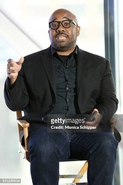 Loren Hammonds attends "Future of Film - AR We There Yet?" during the 2018 Tribeca Film Festival at Spring Studios on April 25, 2018 in New York City.