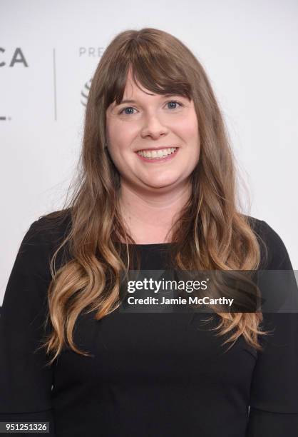 Lauren Griswold attends the screening of "Crossroads" during the 2018 Tribeca Film Festival at Cinepolis Chelsea on April 25, 2018 in New York City.