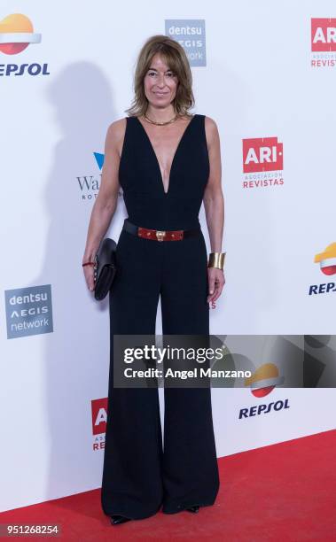 Monica Martin Luque attends the ARI awards on April 25, 2018 in Madrid, Spain.