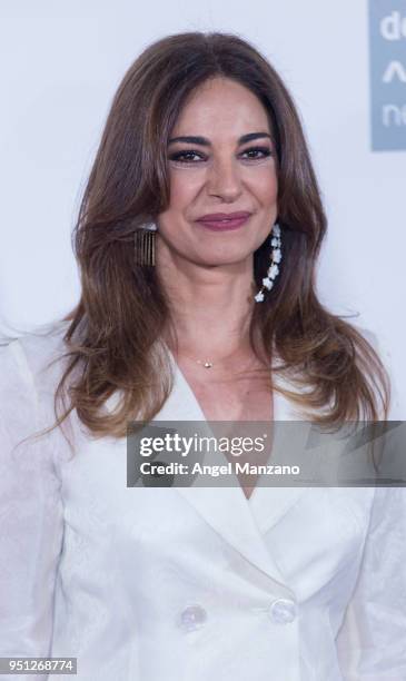 Marilo Montero attends the ARI awards on April 25, 2018 in Madrid, Spain.