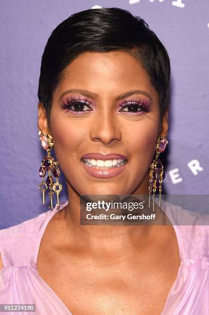 Dinner Committee member Tamron Hall attends the Housing Works' Groundbreaker Awards at Metropolitan Pavilion on April 25, 2018 in New York City.