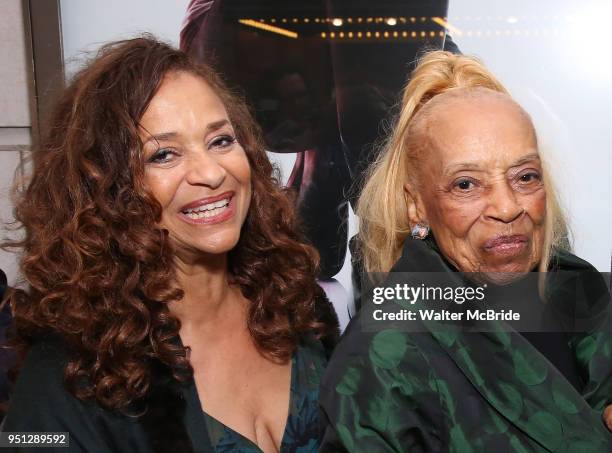 Debbie Allen and Vivian Ayers attend the Broadway Opening Night of 'Saint Joan' at the Samuel J. Friedman Theatre on April 25, 2018 in New York City.