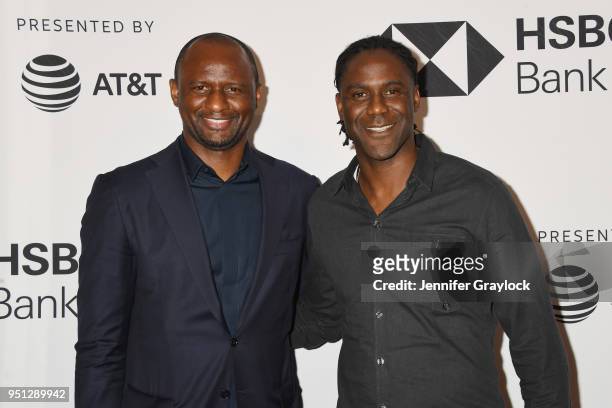 World Cup Winner and NYCFC Coach Patrick Vieira and Executive producer Mario Melchiot attend as Fox Sports Digital premieres the five-part soccer...