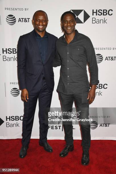 World Cup Winner and NYCFC Coach Patrick Vieira and Executive producer Mario Melchiot attend as Fox Sports Digital premieres the five-part soccer...