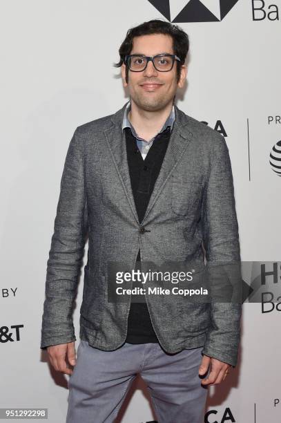 Arbi Pedrossian attends the screening of "Phenoms: Goalkeepers" during the 2018 Tribeca Film Festival at SVA Theatre on April 25, 2018 in New York...