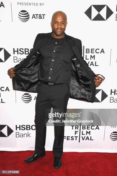 Actor Tyrise Foreman attends as Fox Sports Digital premieres the five-part soccer docu-series "Phenoms" at Tribeca Film Festival at SVA Theatre on...
