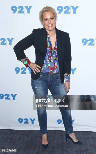 Actress Ali Wentworth attends a conversation at 92nd Street Y on April 25, 2018 in New York City.