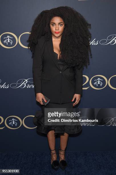 Tk Wonder attends the Brooks Brothers Bicentennial Celebration at Jazz At Lincoln Center on April 25, 2018 in New York City.