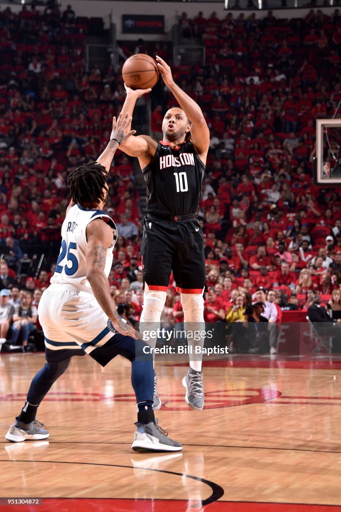 Minnesota Timberwolves v Houston Rockets - Game Five