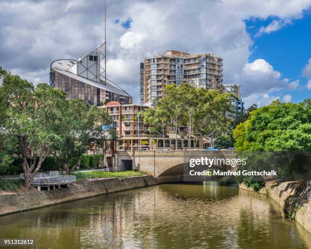 lennox bridge across the parramatta river - greater western sydney stock pictures, royalty-free photos & images