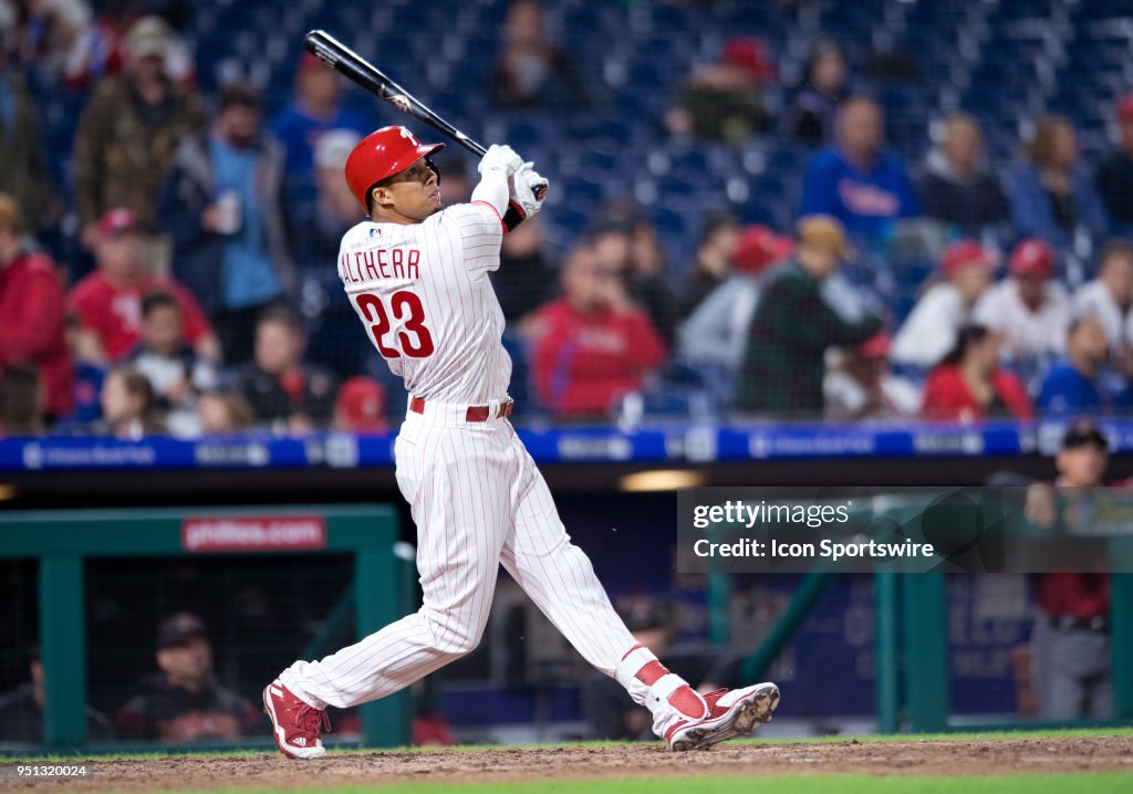 MLB: APR 25 Diamondbacks at Phillies