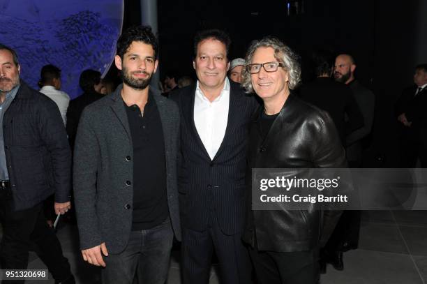 Zeil Feldman attends the opening of The XI Gallery With Bjarke Ingels, Es Devlin and Helene & Ziel Feldman on April 25, 2018 in New York City.