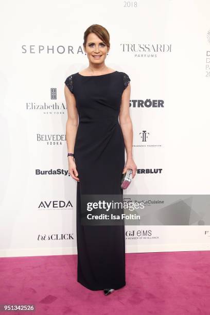 German actress Anja Kling during the Duftstars at Flughafen Tempelhof on April 25, 2018 in Berlin, Germany.