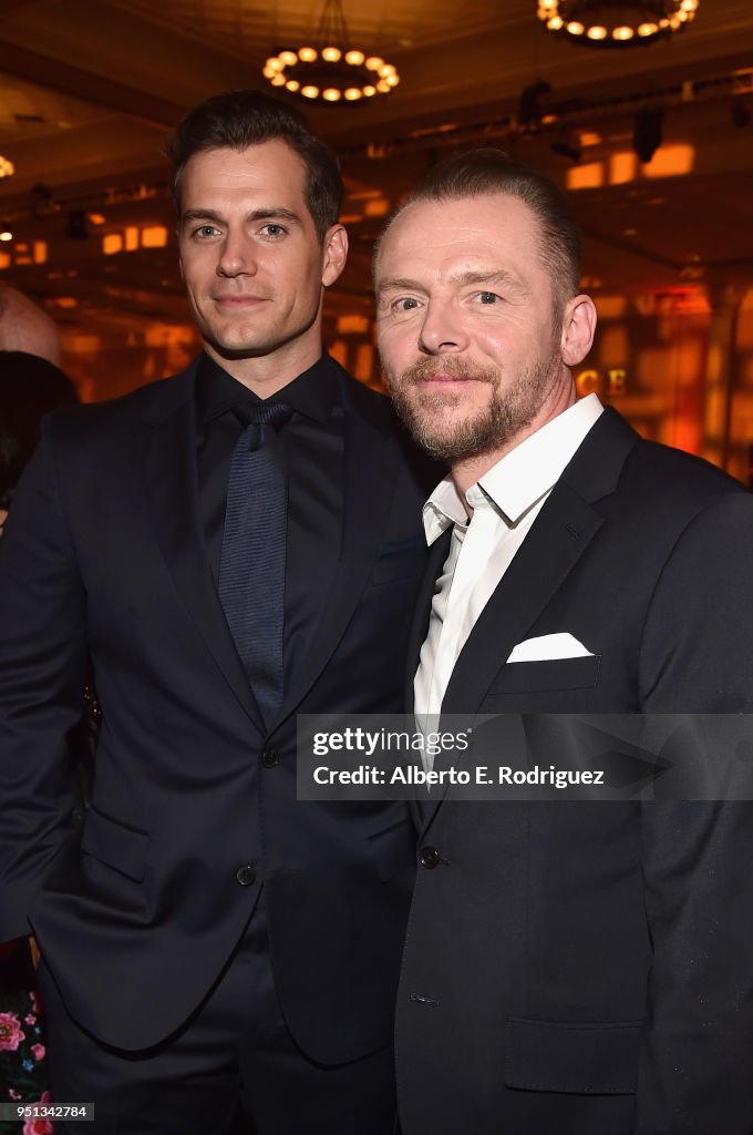 CinemaCon 2018 - Will Rogers "Pioneer Of The Year" Dinner Honoring Tom Cruise