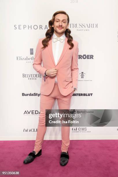 Influencer Riccardo Simonetti during the Duftstars at Flughafen Tempelhof on April 25, 2018 in Berlin, Germany.