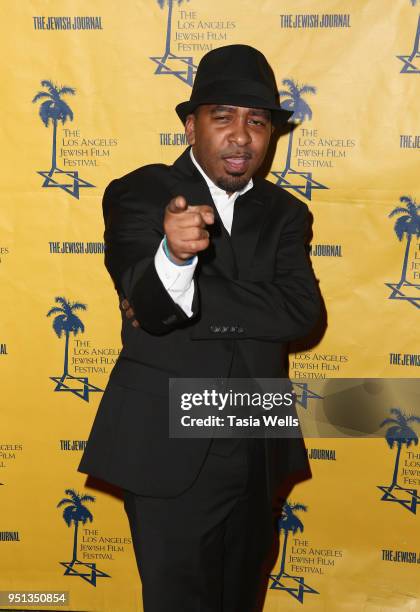 Manny Davis attends the 13th Annual Los Angeles Jewish Film Festival, opening night premiere of "Sammy Davis Jr.: I've Gotta Be Me" on April 25, 2018...