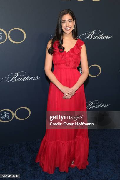 Stephanie Nass attends Brooks Brothers Bicentennial Celebration on April 25, 2018 in New York City.