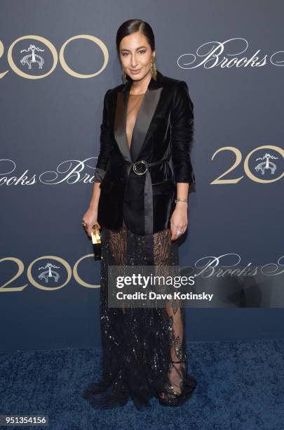 Nausheen Shah attends the Brooks Brothers Bicentennial Celebration at Jazz At Lincoln Center on April 25, 2018 in New York City.