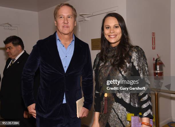 Founding Chair James Huniford and Natalie Kates attend the Housing Works' Groundbreaker Awards at Metropolitan Pavilion on April 25, 2018 in New York...