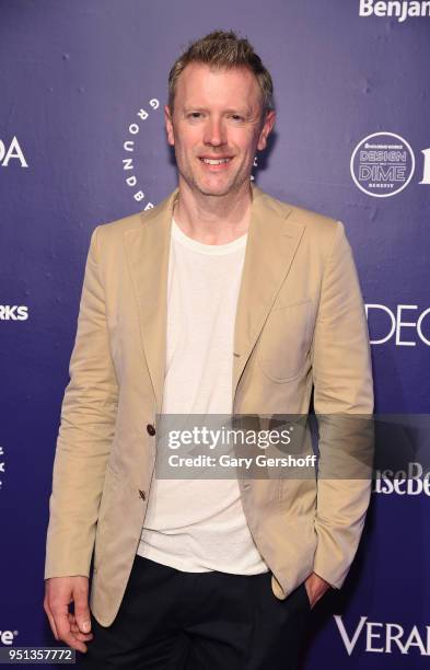 Designer Dale Saylor attends the Housing Works' Groundbreaker Awards at Metropolitan Pavilion on April 25, 2018 in New York City.