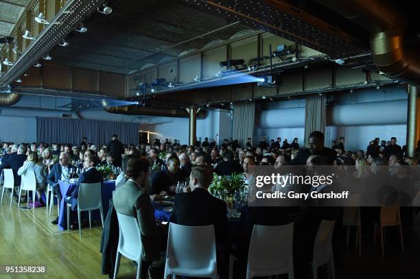 Guests attend the Housing Works' Groundbreaker Awards at Metropolitan Pavilion on April 25, 2018 in New York City.