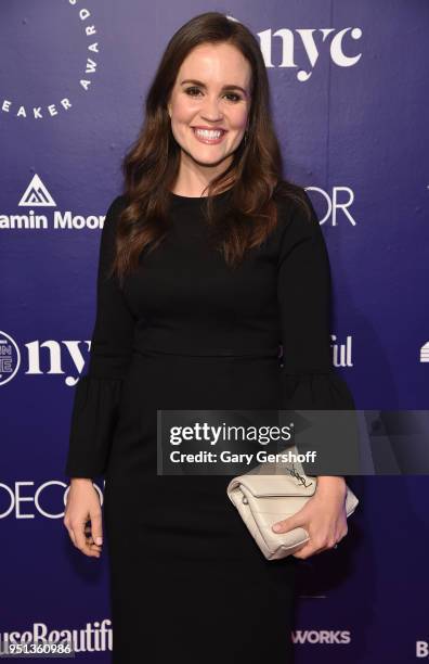 Designer Marie Flanigan attends the Housing Works' Groundbreaker Awards at Metropolitan Pavilion on April 25, 2018 in New York City.