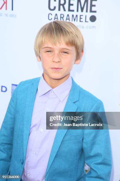 Hudson West attends the National Academy of Television Arts & Sciences' 2018 Daytime Emmy Nominee Reception at The Hollywood Museum on April 25, 2018...