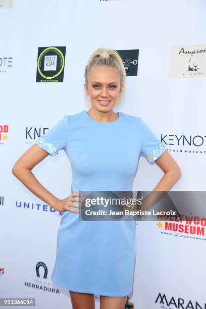 Melissa Ordway attends the National Academy of Television Arts & Sciences' 2018 Daytime Emmy Nominee Reception at The Hollywood Museum on April 25,...