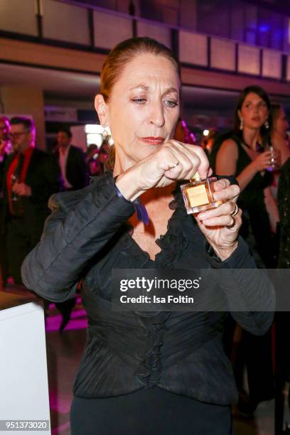 German actress Daniela Ziegler during the after show party of Duftstars at Flughafen Tempelhof on April 25, 2018 in Berlin, Germany.