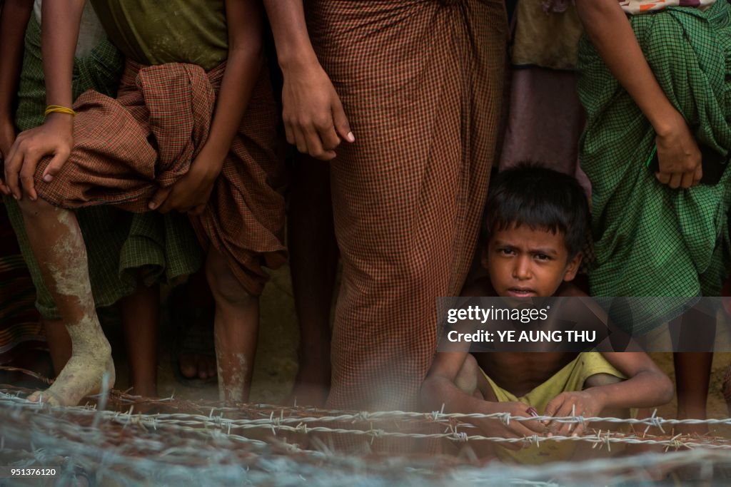 MYANMAR-BANGLADESH-REFUGEE-UNREST-ROHINGYA