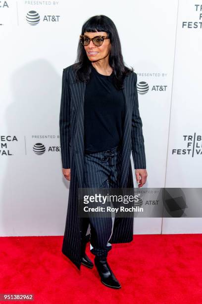 Norma Kamali attends "The Gospel According To Andre" premiere and Q&A at BMCC Tribeca PAC on April 25, 2018 in New York City.