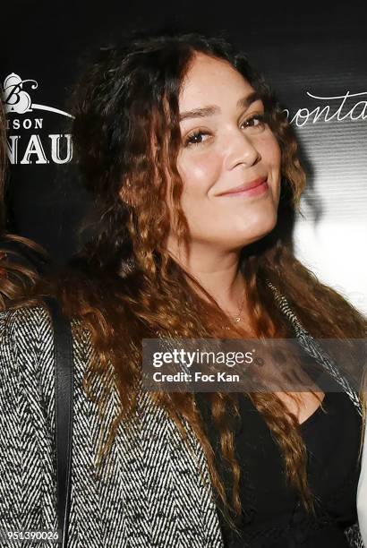 Lola Dewaere attends "Dix Pour Cent" TV Serie Shooting End Party at Le Montana on April 25, 2018 in Paris, France.