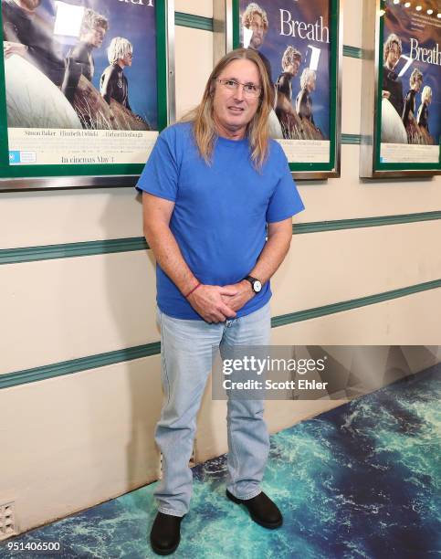 Tim Winton attends the Breath Sydney Red Carpet Premiere at The Ritz Cinema on April 26, 2018 in Sydney, Australia.