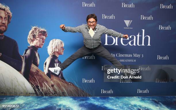 Nasser Sultan attends the Breath Sydney Red Carpet Premiere at The Ritz Cinema on April 26, 2018 in Sydney, Australia.