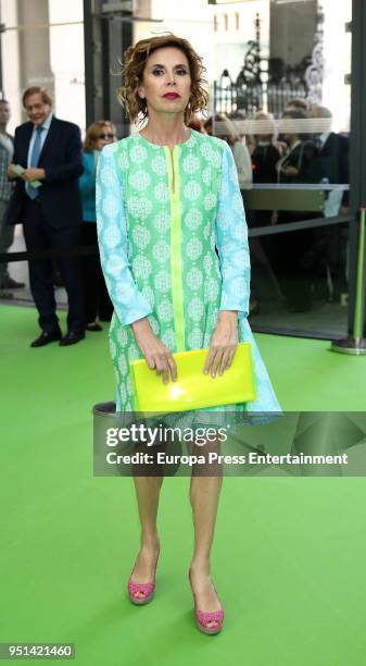 Agatha Ruiz de la Prada attends the 50th Anniversary of Rastrillo Nuevo Futuro Foundation on April 25, 2018 in Madrid, Spain.