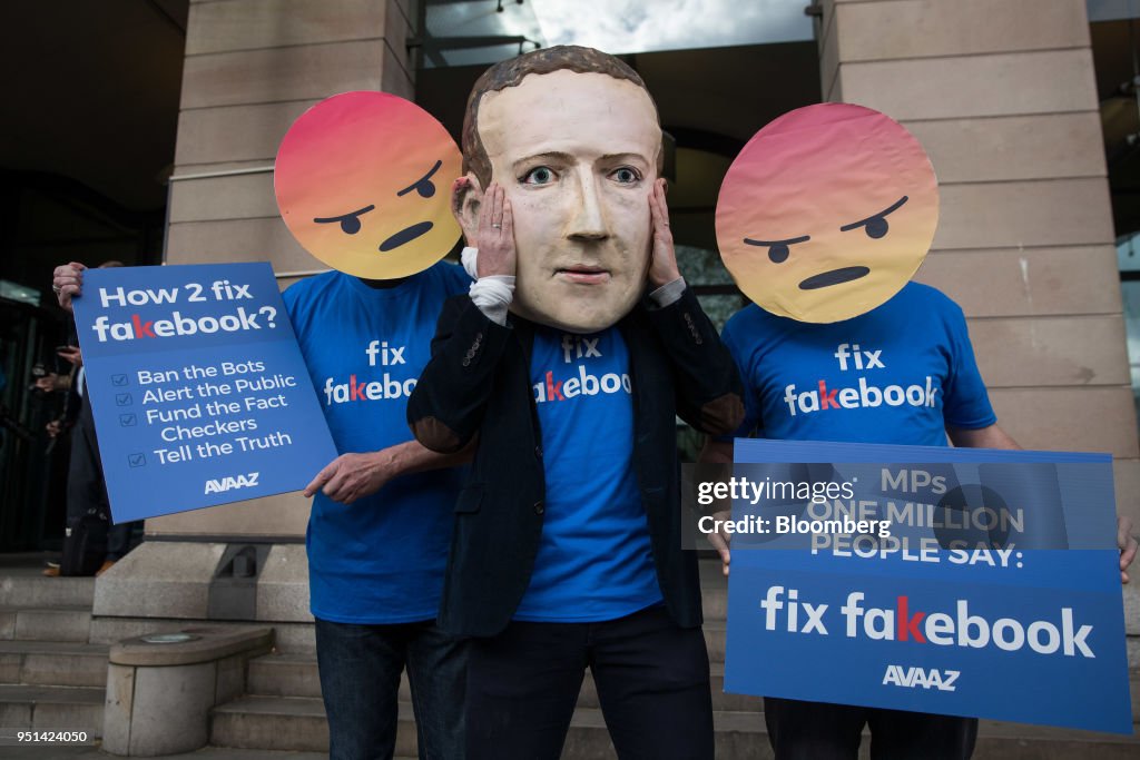 Facebook Inc. Chief Technology Officer Mike Schroepfer Testifies Before A Parliamentary Select Committee Hearing