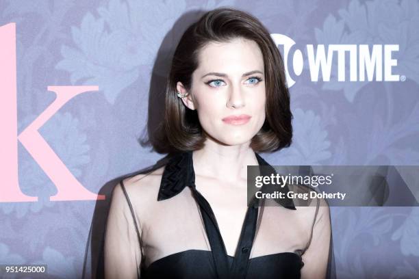 Actress Allison Williams attends the "Patrick Melrose" Series Premiere at Linwood Dunn Theater on April 25, 2018 in Los Angeles, California.