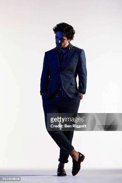 Singer Jack Savoretti is photographed for GQ on March 9, 2015 in London, England.