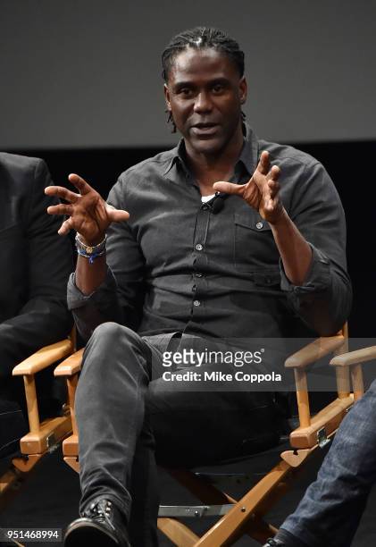 Mario Melchiot attends the screening of "Phenoms: Goalkeepers" during the 2018 Tribeca Film Festival at SVA Theatre on April 25, 2018 in New York...