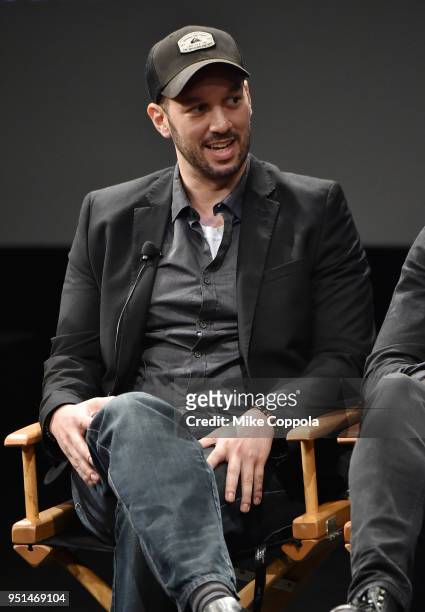 Jeff Zimbalist attends the screening of "Phenoms: Goalkeepers" during the 2018 Tribeca Film Festival at SVA Theatre on April 25, 2018 in New York...