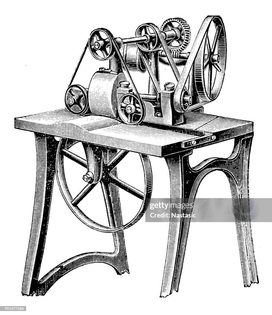 Bookbinding machines ,Leather hood maker